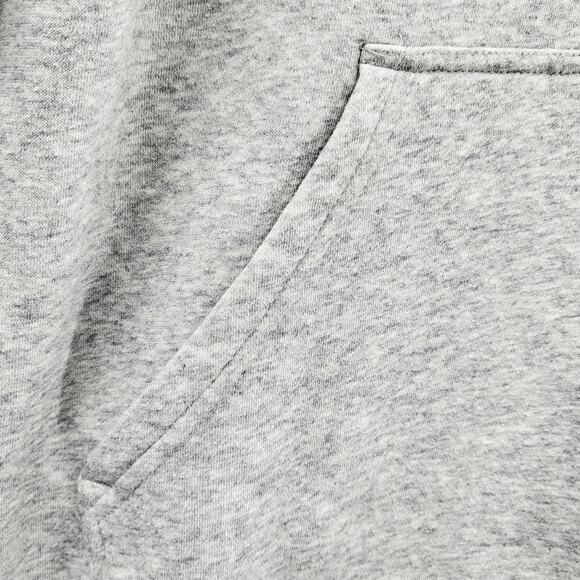 H&M L.O.G.G. NASA Dual Logo Gray Hoodie Long-sleeve Sweatshirt Men's Size S - Picture 4 of 7